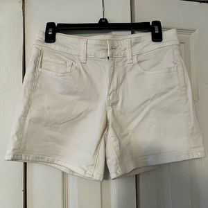 American Eagle midi jean shorts